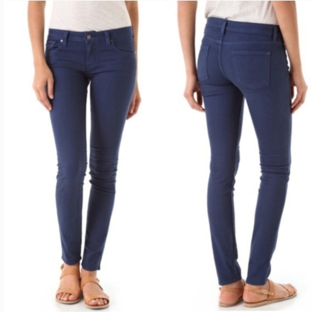 Vince. Vintage Boy Jean Deep Sea Size 25 Skinny Jean EUC Fast Shipping